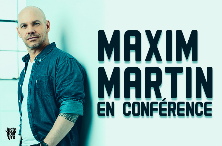 Maxim Martin en conférence
