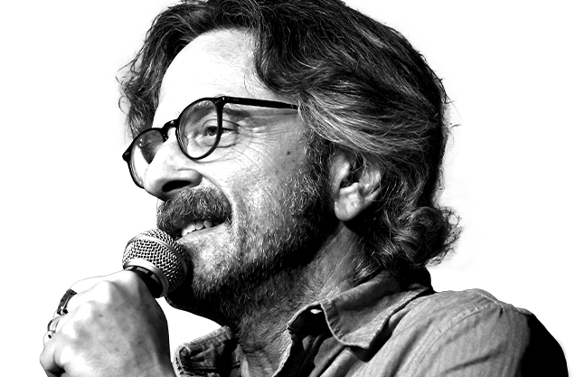 Promotional image for the artist Marc Maron