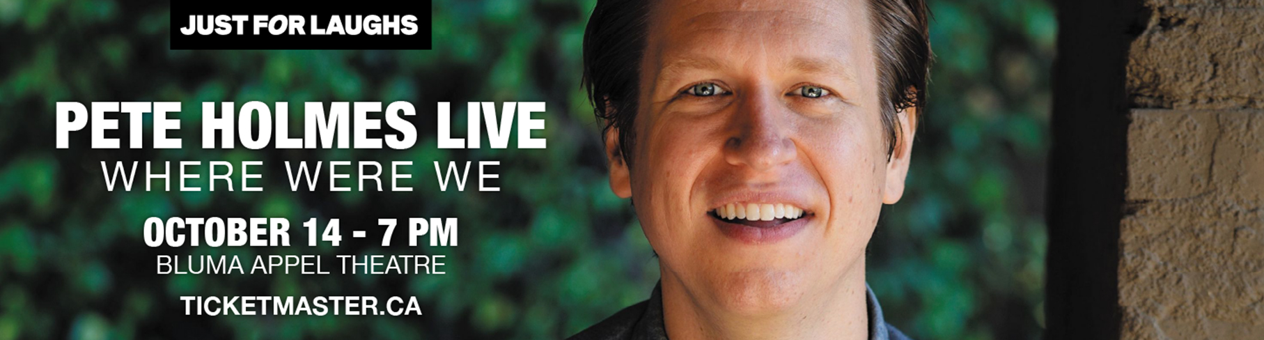 Pete Holmes Live : Where were we