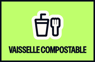 Vaisselle compostable