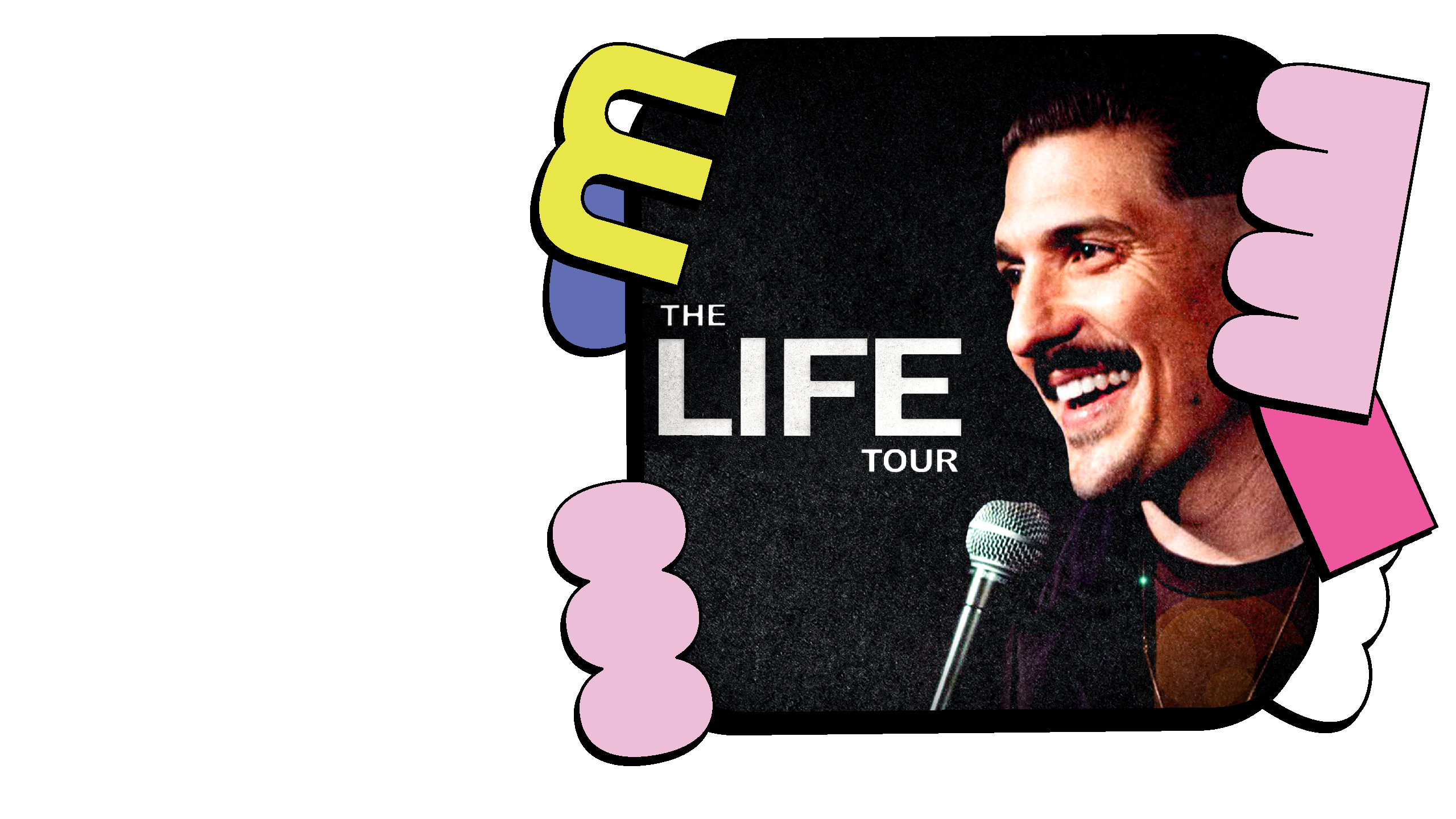 Promotional image for Andrew Schulz: The LIFE Tour