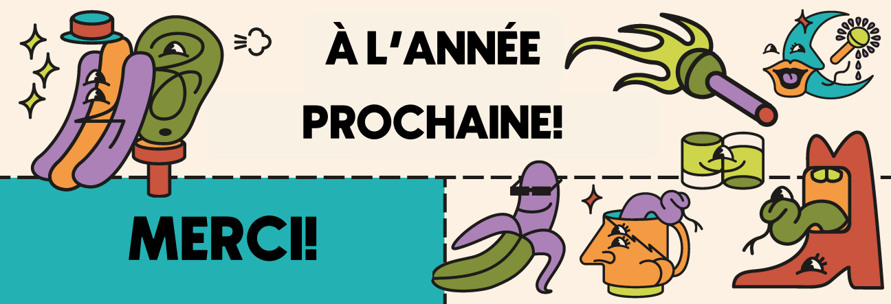 Merci! À L'année prochaine!