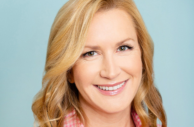 Promotional image for the artist Angela Kinsey