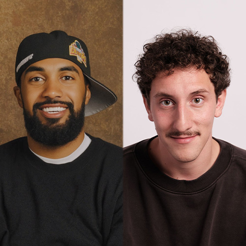 Promotional image for Double Threat: Hassan Phills & Malik Elassal