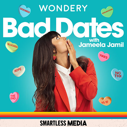Promotional image for Bad Dates with Jameela Jamil