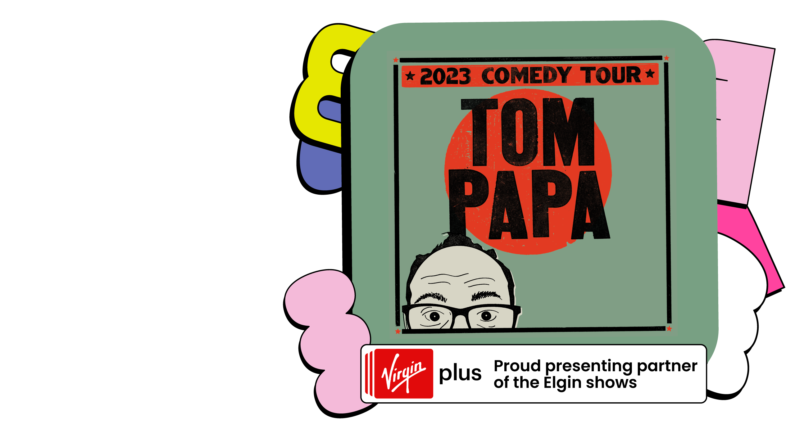 Promotional image for Tom Papa: 2023 Comedy Tour