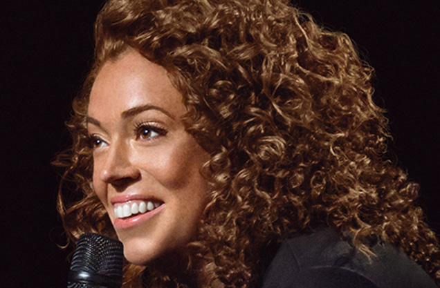 Promotional image for the artist Michelle Wolf
