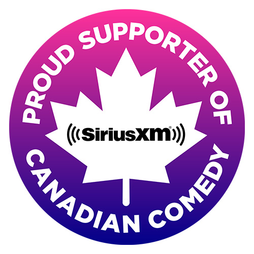 Promotional image for The Great Canadian Comedy Show, Presented by SiriusXM